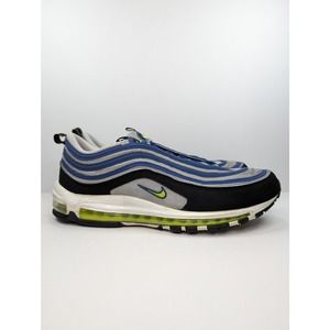 Nike Air Max 97 OG Atlantic Blue/Voltage Yellow DM0028 400 Mens Sz 14 Sneakers